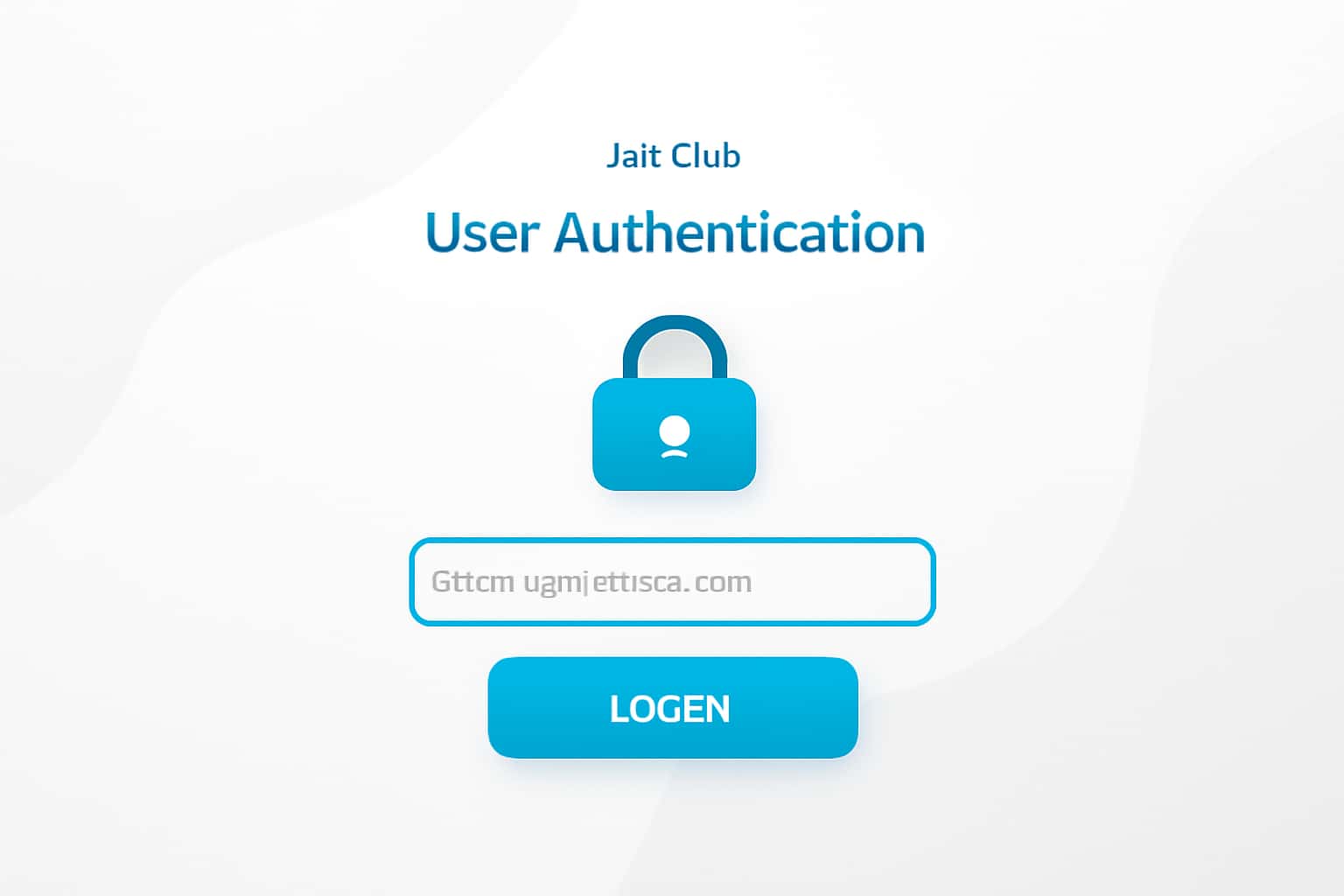 Jai Club User Authentication Interface