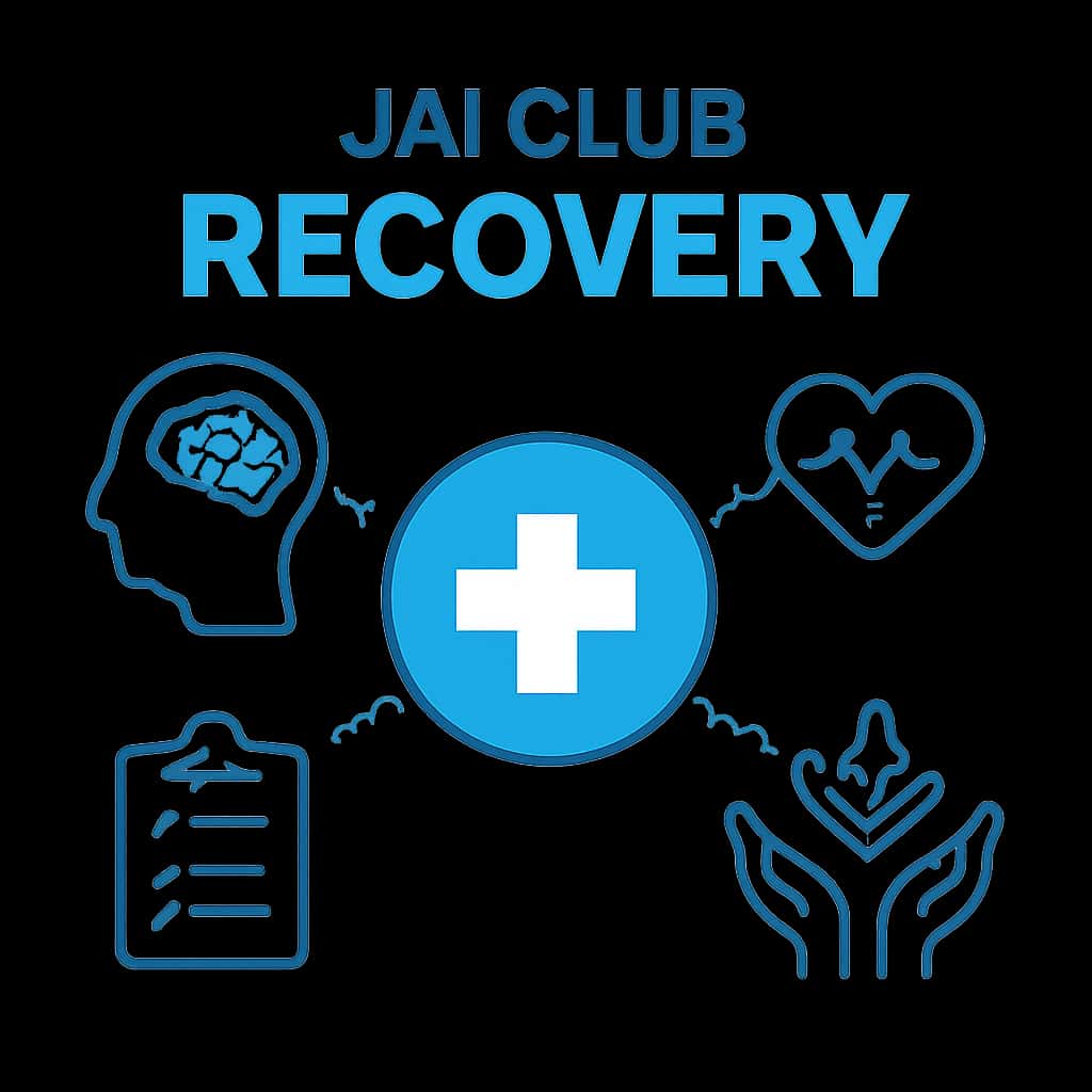 Diagram illustrating steps for Jai Club Recovery.