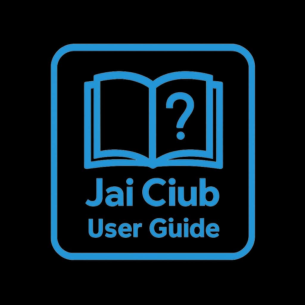 Icon representing Jai Club User Guide, symbolizing support and guidance.