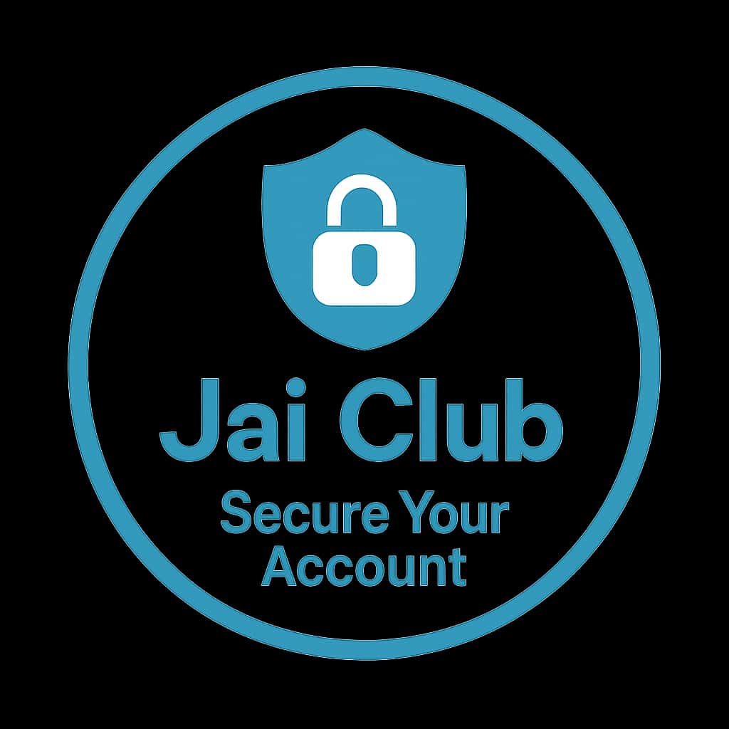 An icon representing account security guidance for Jai Club.